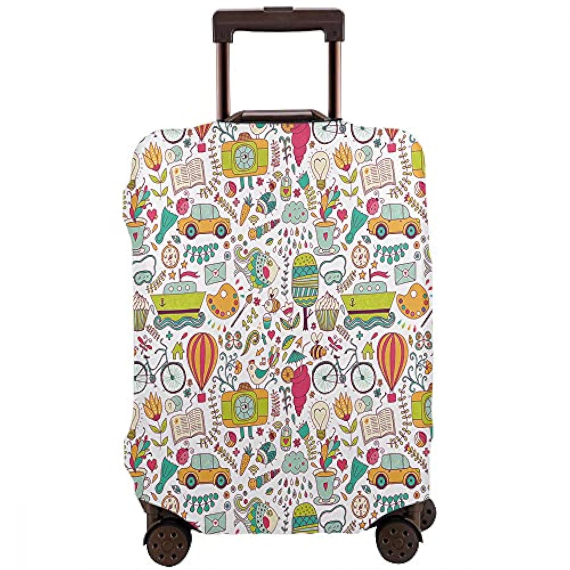 Childish Doodles Suitcase Cover Set